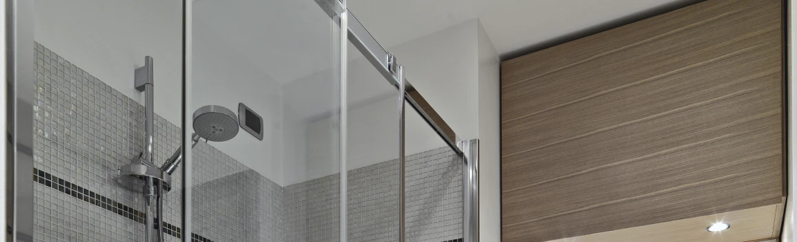 Frosted Glass Shower Doors in Winter Park, FL